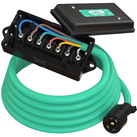 trailer harness junction box flat|trailer wiring kits near me.